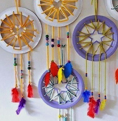 Поделки из бумажных тарелок