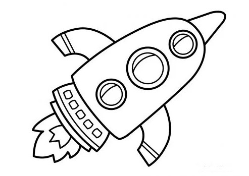 Ракета, нарисованная пластилином Ракета, нарисованная пластилином