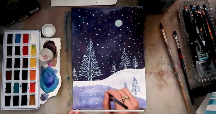 Снежный февраль