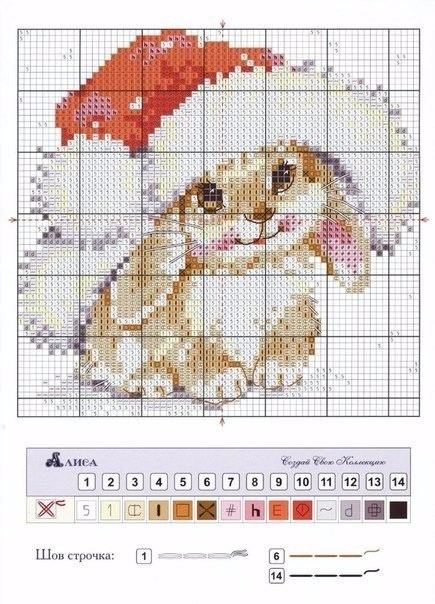 ​Вышиваем зимнюю птичку