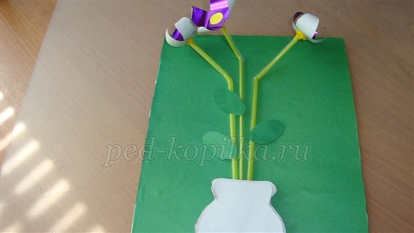 Букет летних цветов в вазе: мастер-класс Букет летних цветов в вазе: мастер-класс