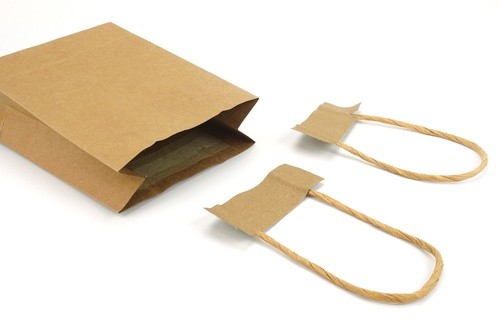 Ёжик из бумажного пакета