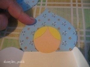 Объёмная снегурочка