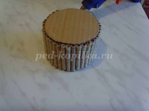 Делаем с детьми колодец из шпагата: часть 1 Делаем с детьми колодец из шпагата: часть 1