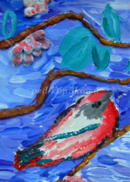 Весеннее панно в смешанной технике Весеннее панно в смешанной технике