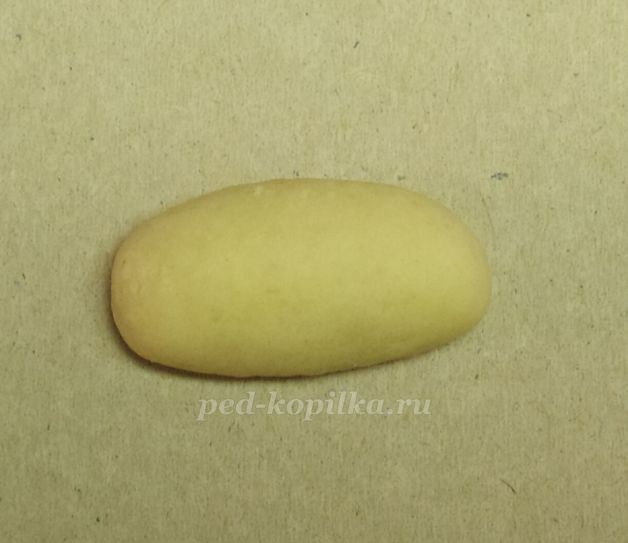 Котик из соленого теста