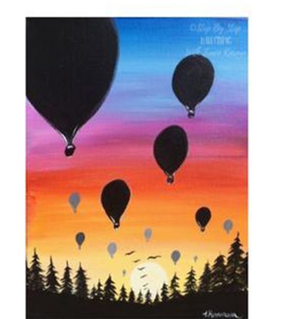 ​Рисуем воздушные шары