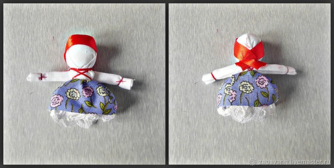 Кукла-оберег на пуговке Кукла-оберег на пуговке