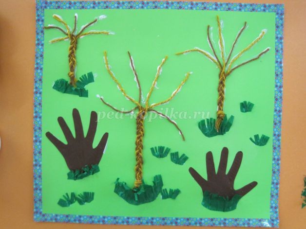 Аппликация на тему "Весна": часть 2 Аппликация на тему "Весна": часть 2