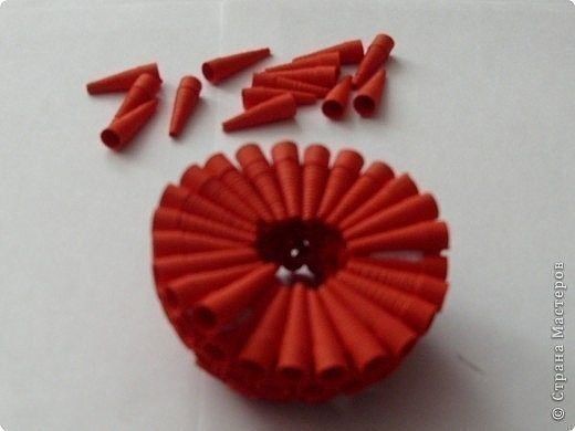 Цветочки-шарики из бумаги