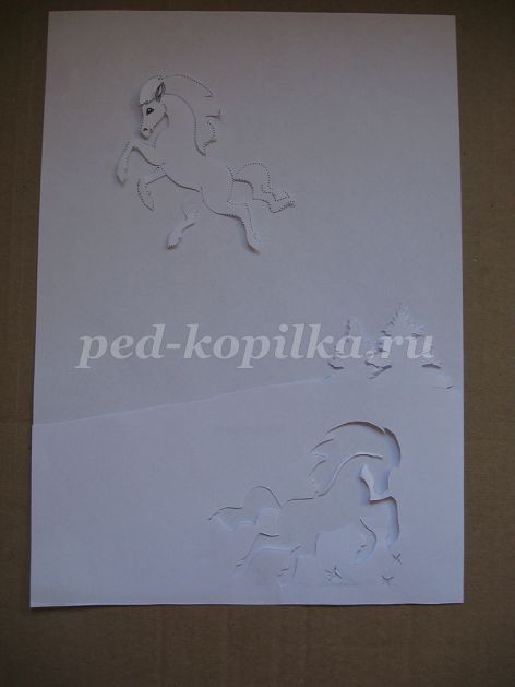 Мастер-класс по рисованию: набрызг многослойный "Волшебница зима", часть 1