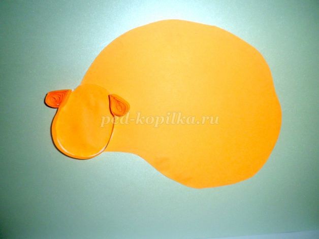 Овечка в технике квиллинг детскими руками: часть 1 Овечка в технике квиллинг детскими руками: часть 1