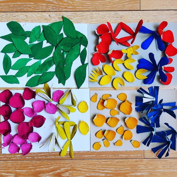 Сочный венок из лотков