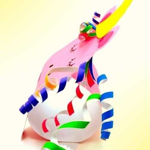 ​Кучерявый единорог