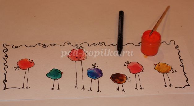 Нетрадиционные техники рисования: часть 1 Нетрадиционные техники рисования: часть 1