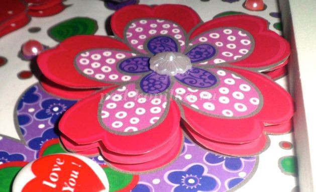 Объёмная аппликация "Вдохновение": часть 3 Объёмная аппликация "Вдохновение": часть 3