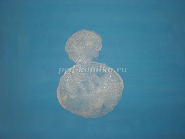 ​Рисуем снеговика: часть 1