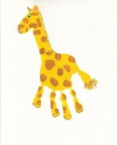 Рисуем животных своими ладошками Рисуем животных своими ладошками