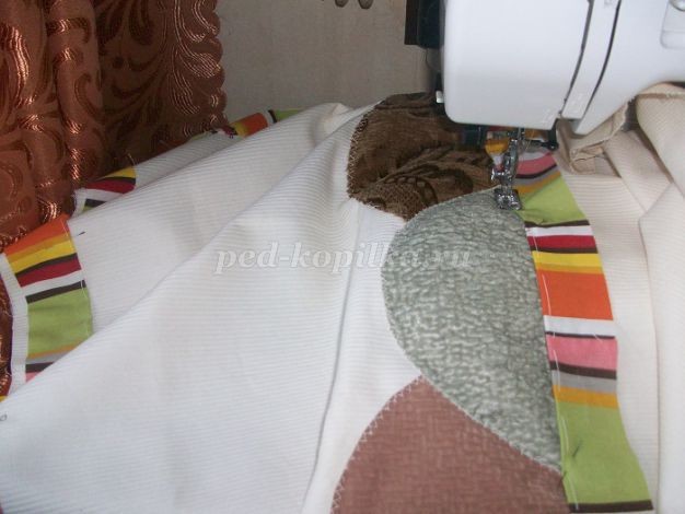 Развивающий коврик-панно "Времена года": мастер-класс, часть 2