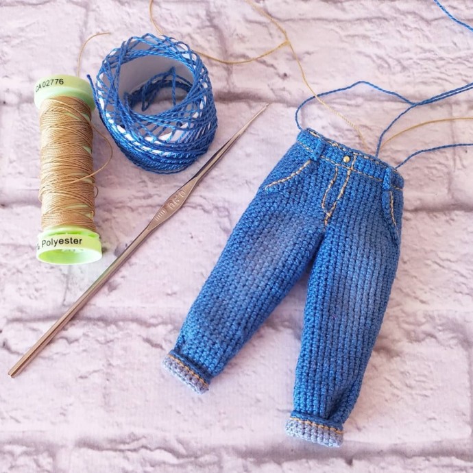 ​Джинсы для куклы