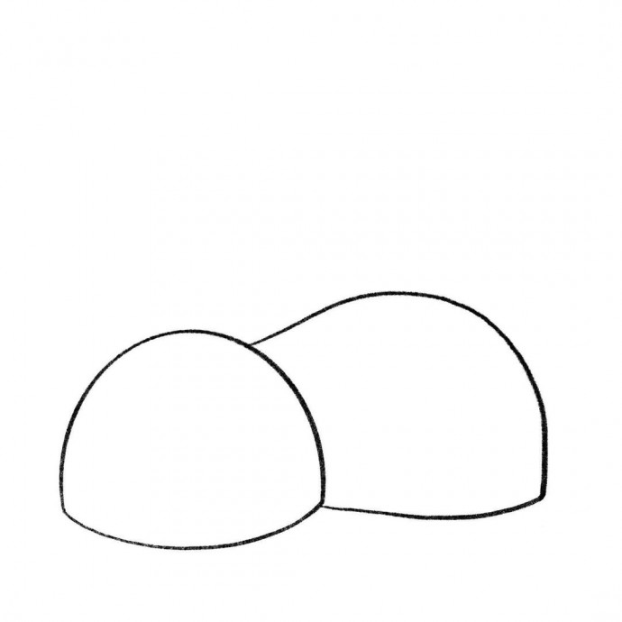 ​Рисуем лисоньку-лису