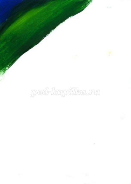 Рисуем одуванчики гуашью