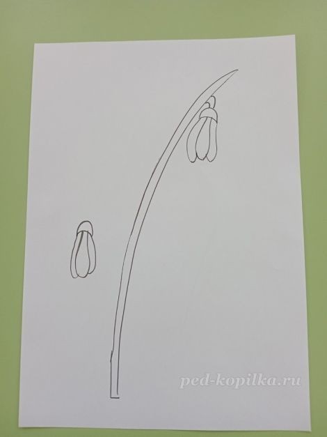 Витраж "Ландыши": часть 1