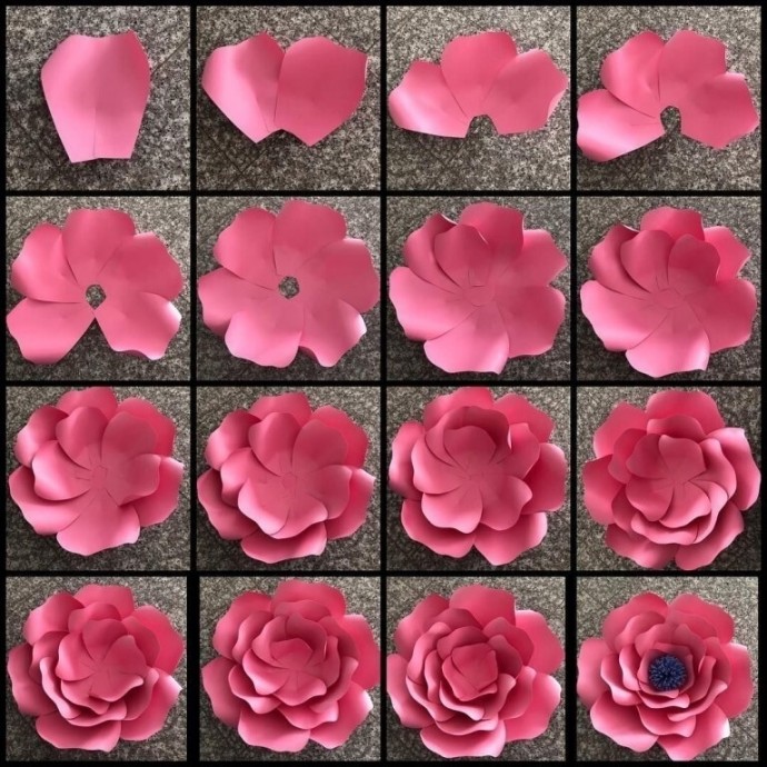 ​Делаем цветы разными способами