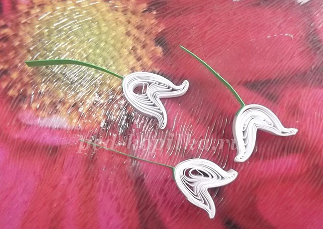 Ландыши в технике квиллинга Ландыши в технике квиллинга