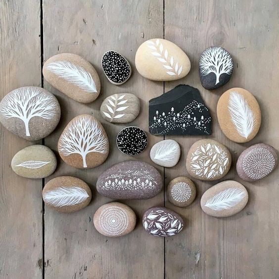 Идеи росписи камней с детьми Идеи росписи камней с детьми