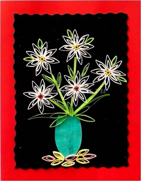 Квиллинговые фантазии с детьми: часть 1