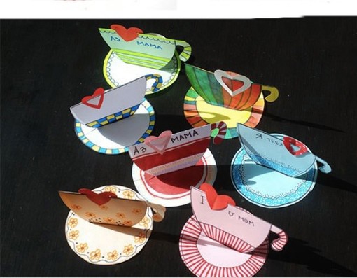 ​Объёмные чашки