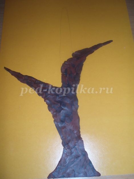 Пластилинография с использованием природных материалов: птицы Пластилинография с использованием природных материалов: птицы