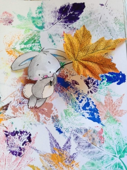 ​Полёт на осеннем листике