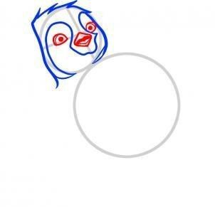 Рисуем пингвина