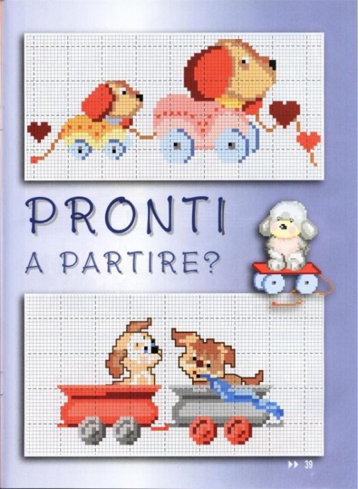 ​Вышиваем с детьми собачек