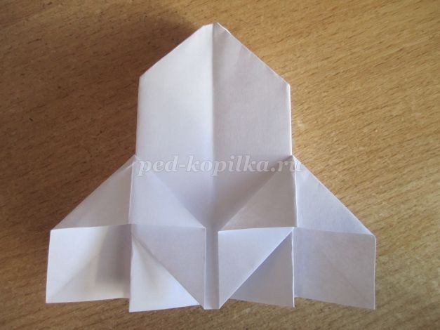 ​Ракета в технике оригами: часть 2