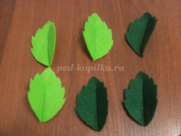 Как сделать цветы из фетра детскими руками Как сделать цветы из фетра детскими руками