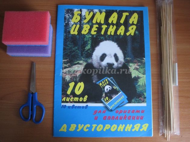 Кораблик из губки