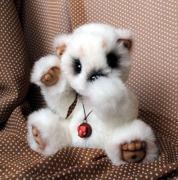 Мишка-тедди с обнимательными лапами