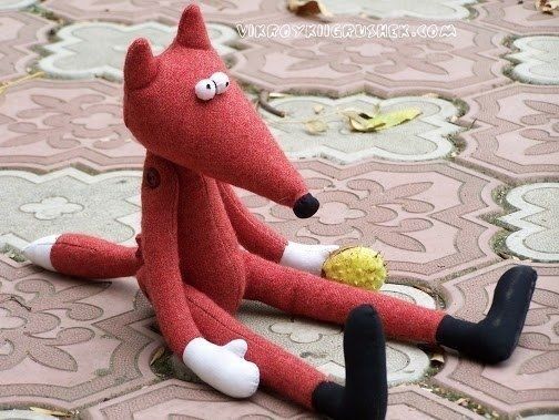 Мягкие игрушки-лисички