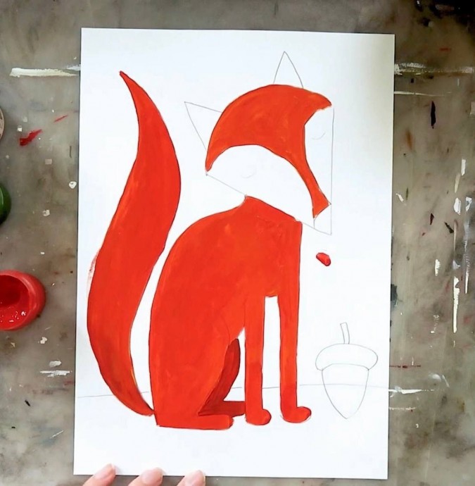 Осенняя лисичка Осенняя лисичка