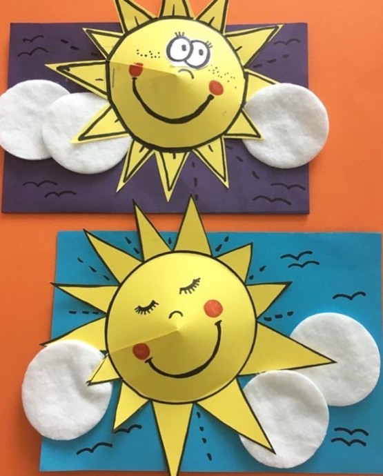 Солнышко в облаках