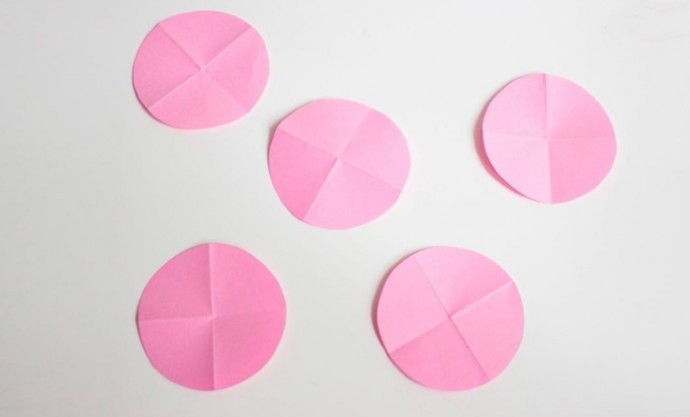 Бумажные букетики для декора Бумажные букетики для декора