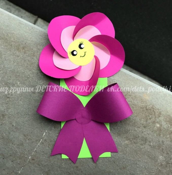 Цветочек с бантиком Цветочек с бантиком