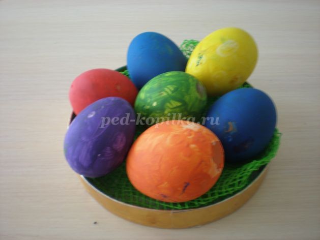 Птичка с использованием техники "Торцевание": часть 2