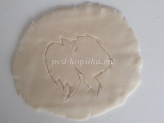 Аквариум из соленого теста Аквариум из соленого теста