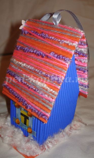 ​Игрушка пряничный домик: часть 2