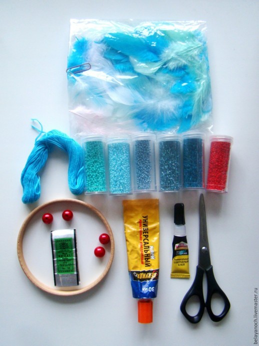 "Ловец снов" с бисером