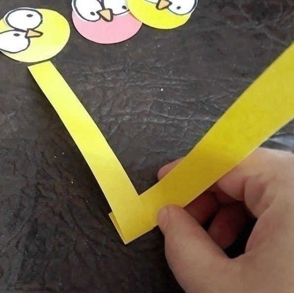 Объёмная аппликация "Птички на проводах"